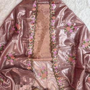 Lightweight Peach Suit for Festive Look