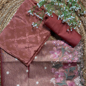Lightweight Peach Suit for Festive Look