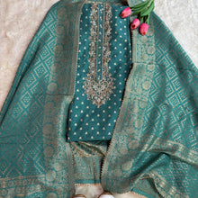 Chanderi Weaving Kurta with Banarasi Dupatta