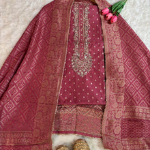 Chanderi Weaving Kurta with Banarasi Dupatta