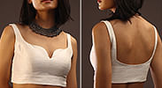 High Plunging Neckline Front