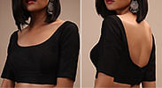 Scoop Neckline Front