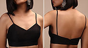 Strap With V Neckline Front